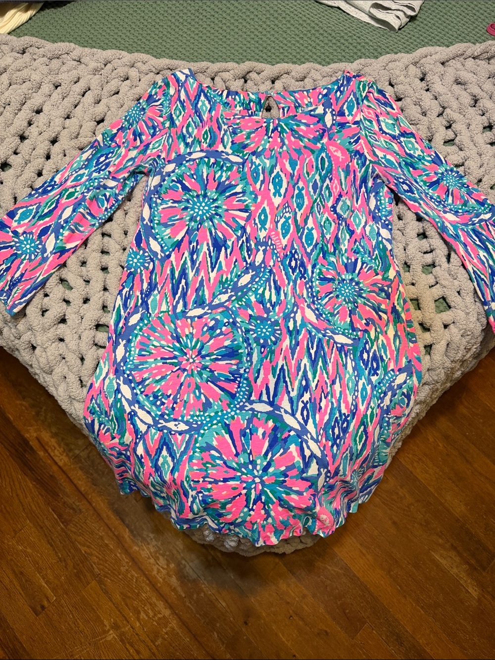 Lilly Pulitzer dress quarter sleeve